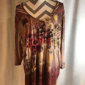 Venezia Floral Print Top Size 22/24